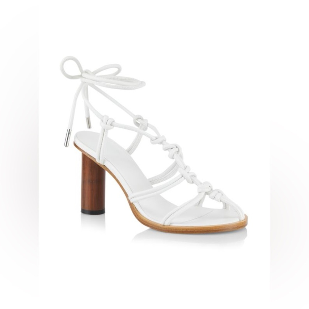 A.W.A.K.E. MODE Rovena Knotted Leather Sandals